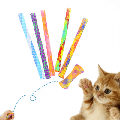 Amazon hot selling  telescopic Stick  funny pet cat toy